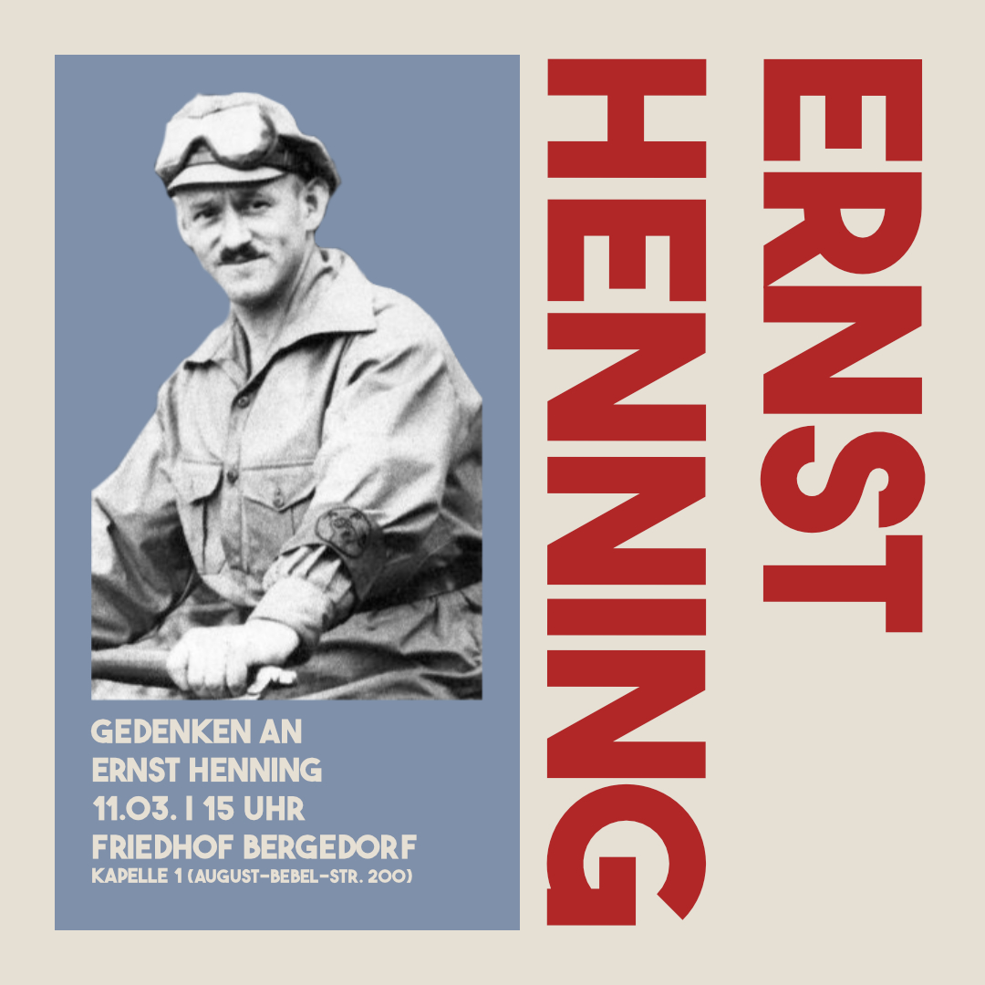 Gedenkkundgebung: Ernst Henning