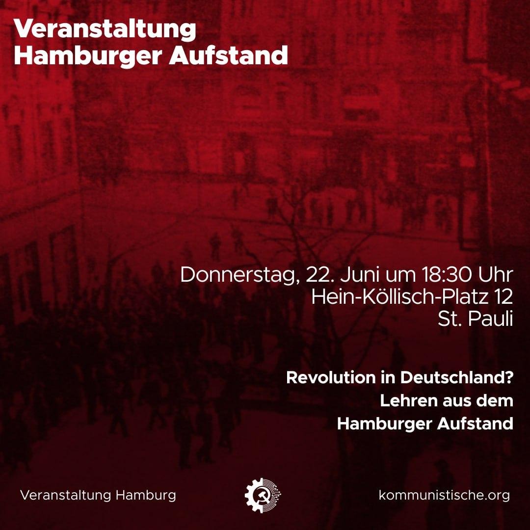 Revolution in Deutschland? Lehren aus dem Hamburger Aufstand